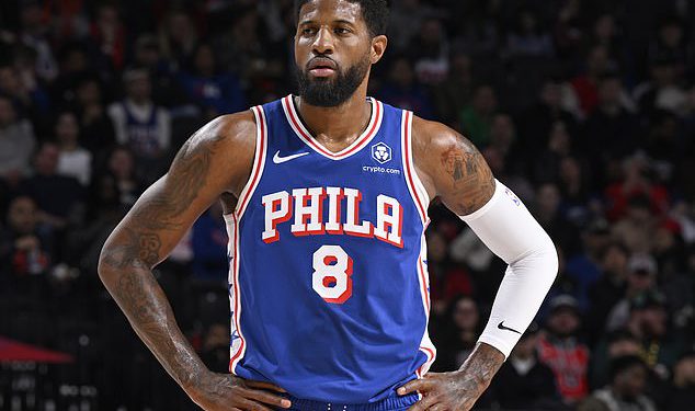Philadelphia 76ers zvijezda Paul George na sezonu nakon injekcija na preponama prepona i koljena