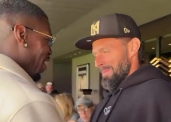 Pogba na tribinama sa starim prijateljem … Giroud