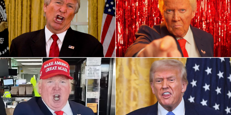 Ponovno izvršite zabave: Industrija lažnog predstavljanja Donalda Trumpa procvjeta i raste veća