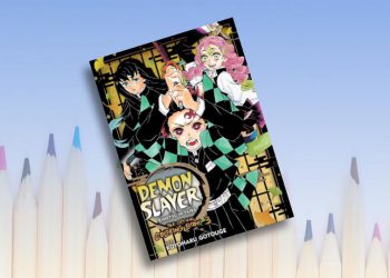 Postoji nova knjiga za bojanje ubojica demona za predbilježbu na Amazonu