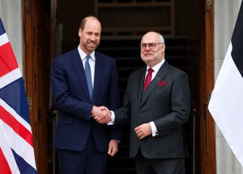 Princ William stiže u Estoniju kako bi posjetio britanske trupe na frontu ruske agresije