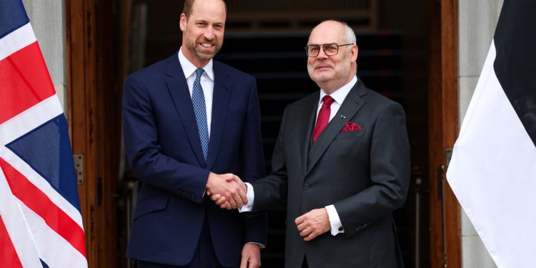 Princ William stiže u Estoniju kako bi posjetio britanske trupe na frontu ruske agresije