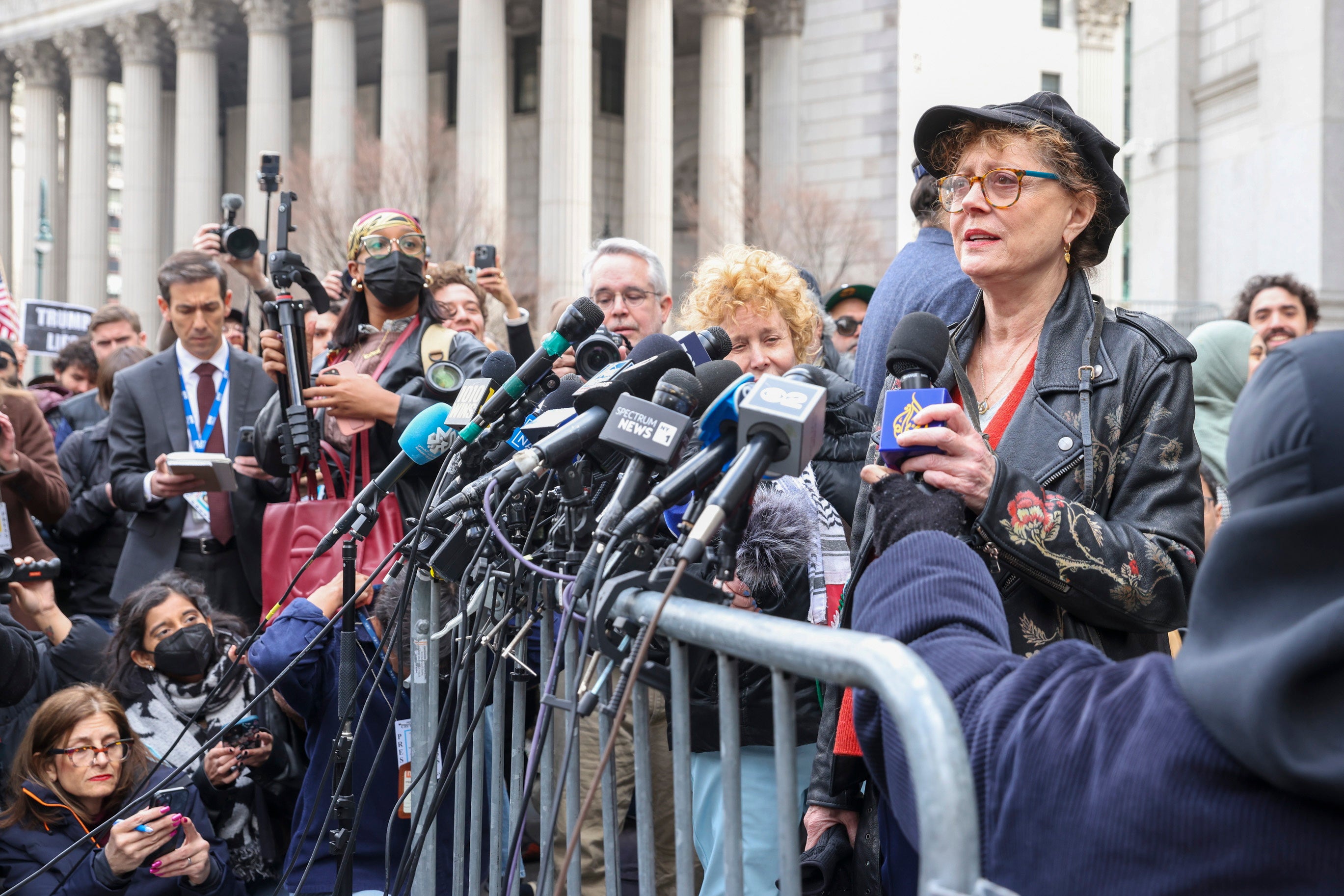 Glumica i aktivistkinja Susan Sarandon nazvala je Khalil -ov slučaj 