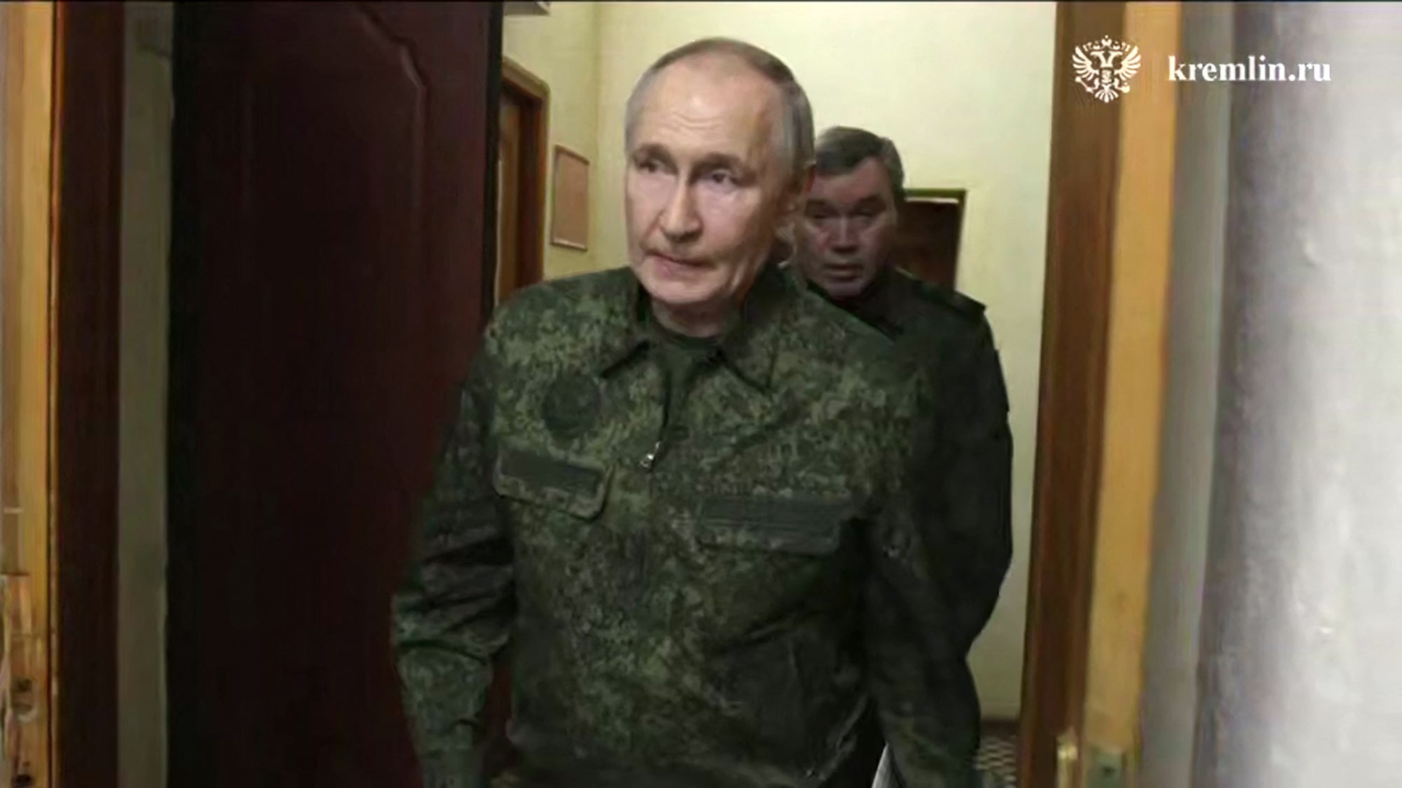 Vladimir Putin u Kursku