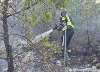 STOLAC Tri intervencije vatrogasaca u jednom danu