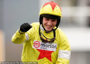 Šampion džokej Harry Cobden sleti na paladij vožnju za trijumfnu prepreku nakon zabrane biča Jamesa Bowena