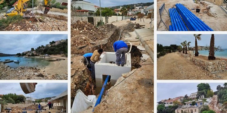 Sevid se praši od radova, završetak vodoopskrbe do predstojeće sezone