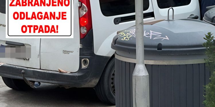 Splićanin nije mogao vjerovati očima: Strani radnici ubacivali “šut” u kontejnere za obični otpad. Potom su spazili da ih se snima