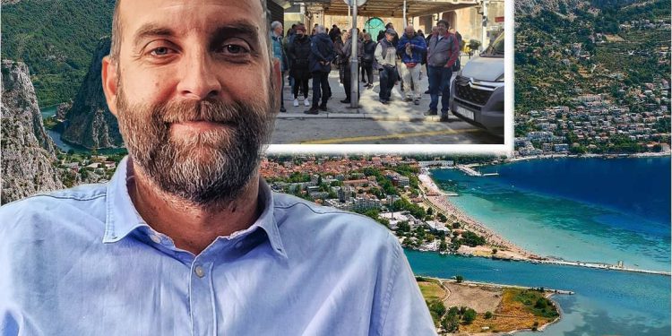 Splitski gradski vijećnik prosvjedovao s Omišanima: “Zbog stihijskog turizma oduzimamo esenciju koja je uvijek bila naš ponos”