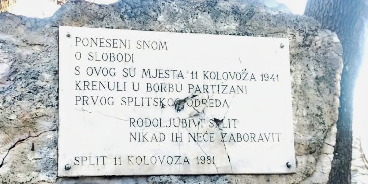 Splitski političar: “Jadni momci šta su ih streljali ustaše i Talijani, ukinuli im sve ulice i škole, a ni bokun kamena popravit”
