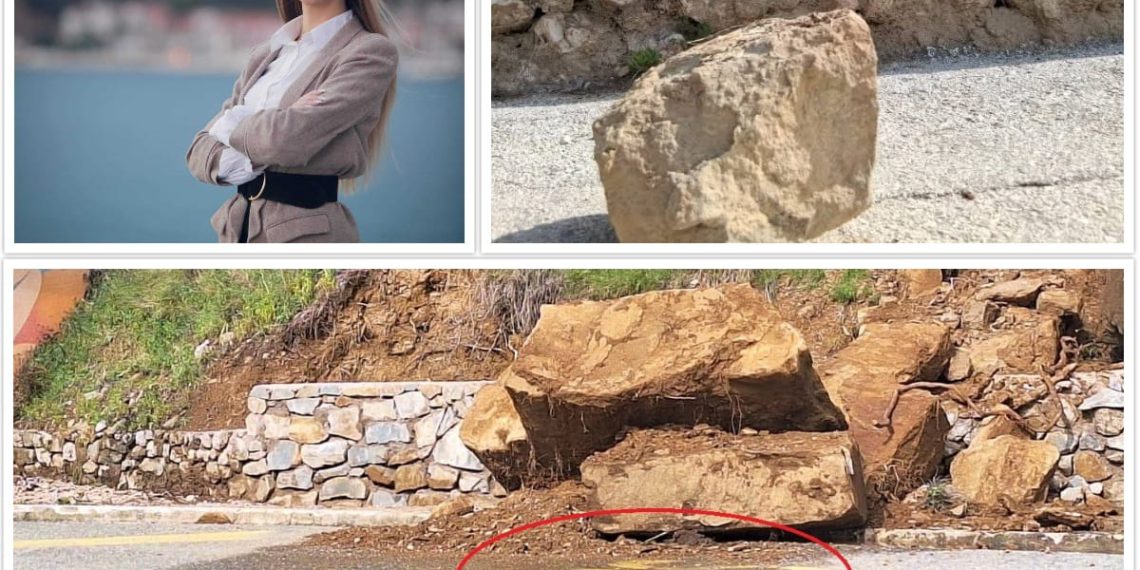 Stalno upozoravam Hrvatske ceste na odrone i ne daj Bože da se nešto dogodi jer ne znam kako bi se nosila s tim!