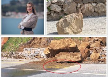 Stalno upozoravam Hrvatske ceste na odrone i ne daj Bože da se nešto dogodi jer ne znam kako bi se nosila s tim!