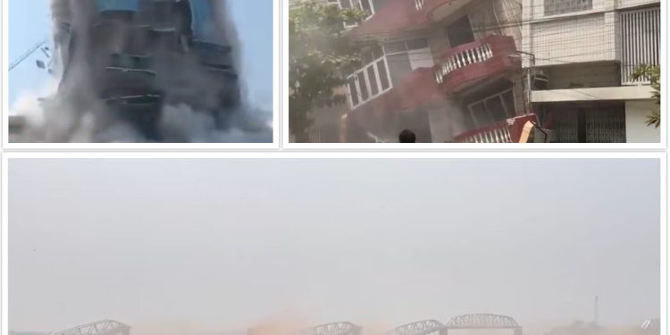 Strahovit potres od 7.7 po Richteru u Mianmaru (Burmi), srušeni neboderi, zgrade, mostovi i u Tajlandu…