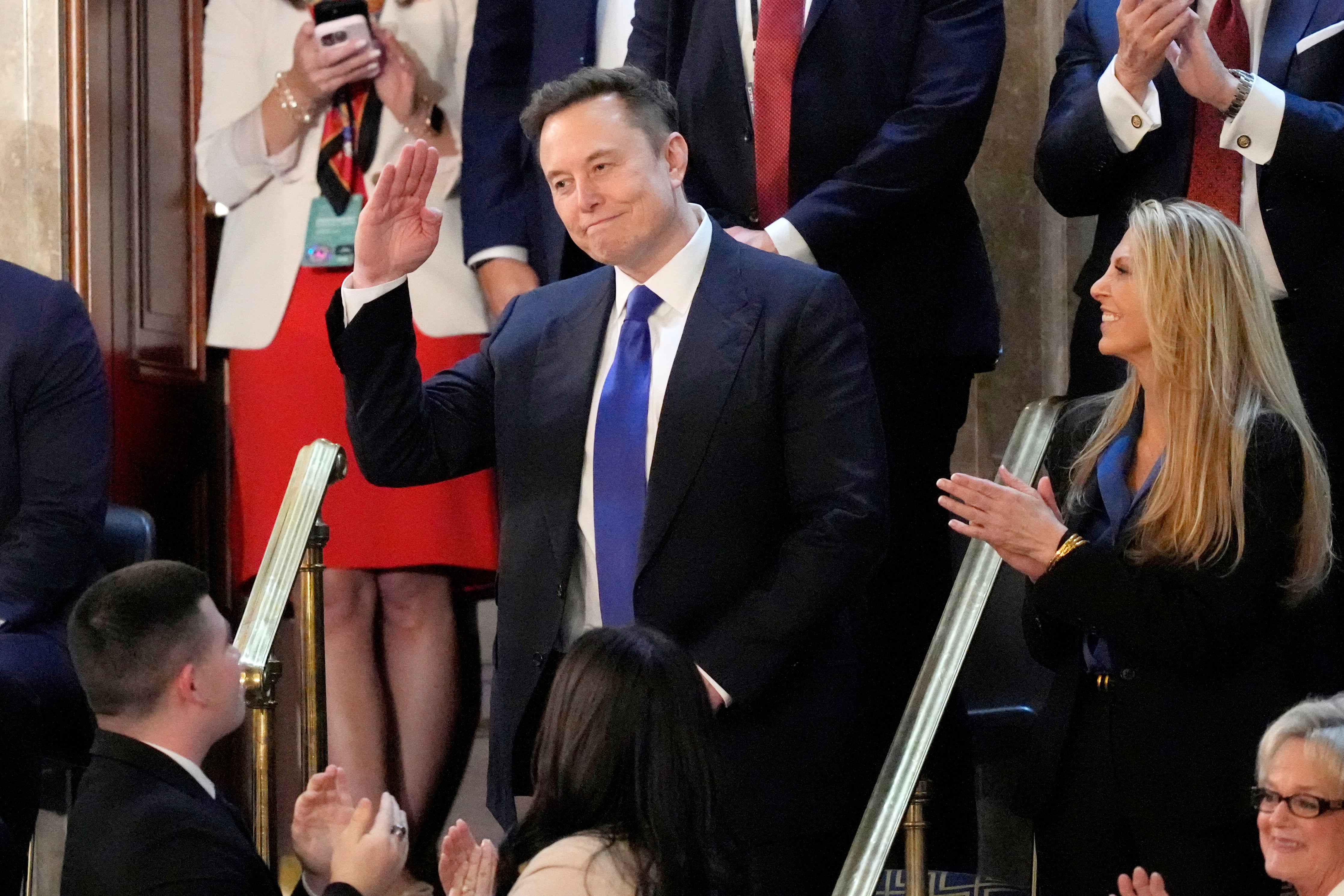 Elon Musk was also in attendance