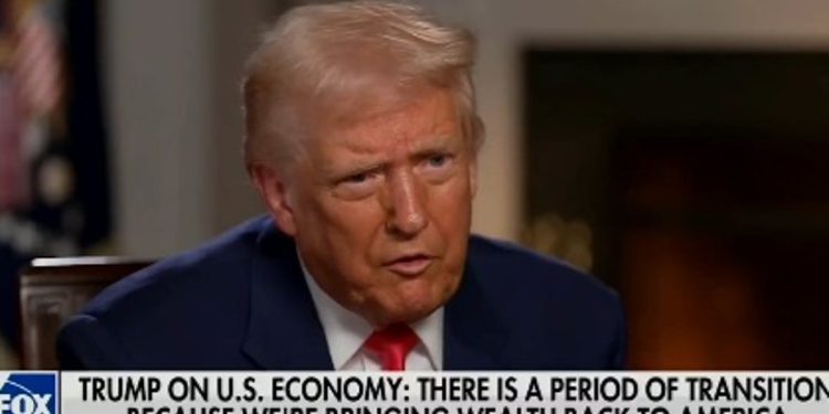 Trump neće isključiti američku recesiju usred tarifne trgovinske ratne zabune u intervjuu za Fox News