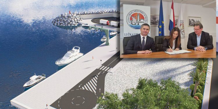 UGOVOR JE NAPOKON POTPISAN Gradnja ribarske luke u Komiži sada službeno može početi!