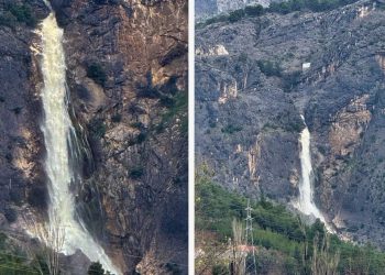VIDEO Ovako danas izgleda Ilinac kod Omiša, najveći vodopad u Hrvatskoj