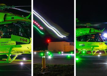 VIDEO Uzlijetanje koje život znači: Ovako izgleda akcija Airbusa H145 na helidromu KBC-a Split