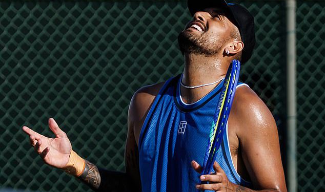Veliki znak Aussie Tennis Star Nick Kyrgios možda je prešao od djevojke influencera Costeen Hatzi