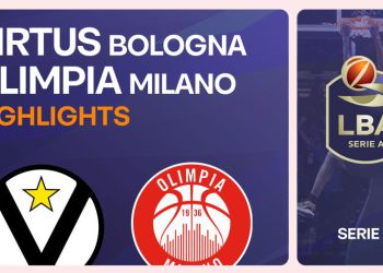 Virtus Bologna-Olimpia Milan 86-80: istaknute dijelovi