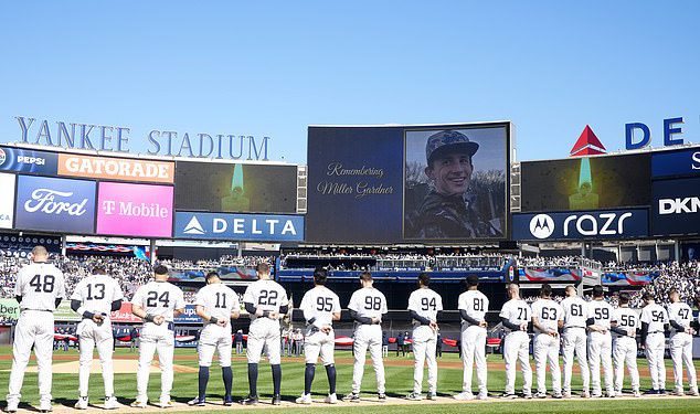 Yankees drži trenutak tišine za pokojnog sina Bretta Gardnera, Miller, usred sonde u tragičnoj smrti tinejdžera