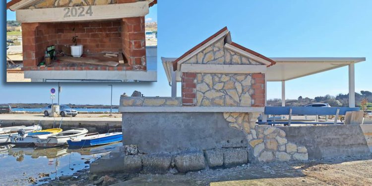 ZAVJET ŠUTNJE I SVI SE PRAVE BLESAVI? Ilegalno nabetoniran kamin i stepenice u frekfentnoj ribarskoj luci Ližnjan o čemu “nitko ništa ne zna”!?!