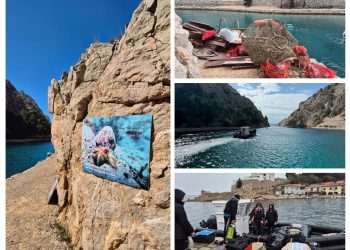 ZAVRATNICA KOD JABLANCA Eko akcija čišćenja podmorja jedne od najljepših jadranskih uvala