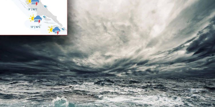 ŽUTI METEOALARM Uskoro stiže promjena vremena i prilično puno kiše i vjetra