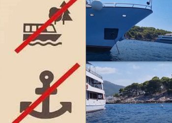 Zabranjeno vezivanje za vegetaciju i plovidba 150 i 300 m od kupališta, kapetanija može zabraniti sidrenje!