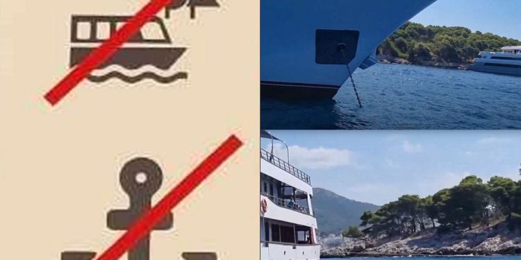 Zabranjeno vezivanje za vegetaciju i plovidba 150 i 300 m od kupališta, kapetanija može zabraniti sidrenje!