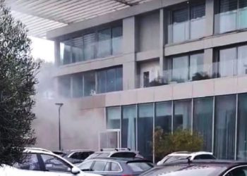 Zadimilo iz kuhinje hotela Rixos