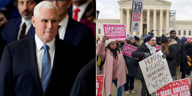 Zakon iz doba Clintona ‘Oružana’ od strane Bidena protiv pro-lifera mora ići: Pence vezana za grupu