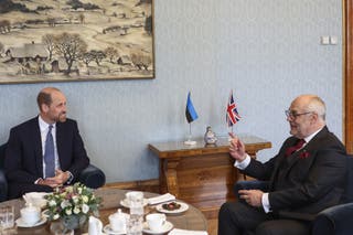 William i gospodin Karis vjerojatno su razgovarali o vezama u Velikoj Britaniji i situaciji u baltičkoj regiji