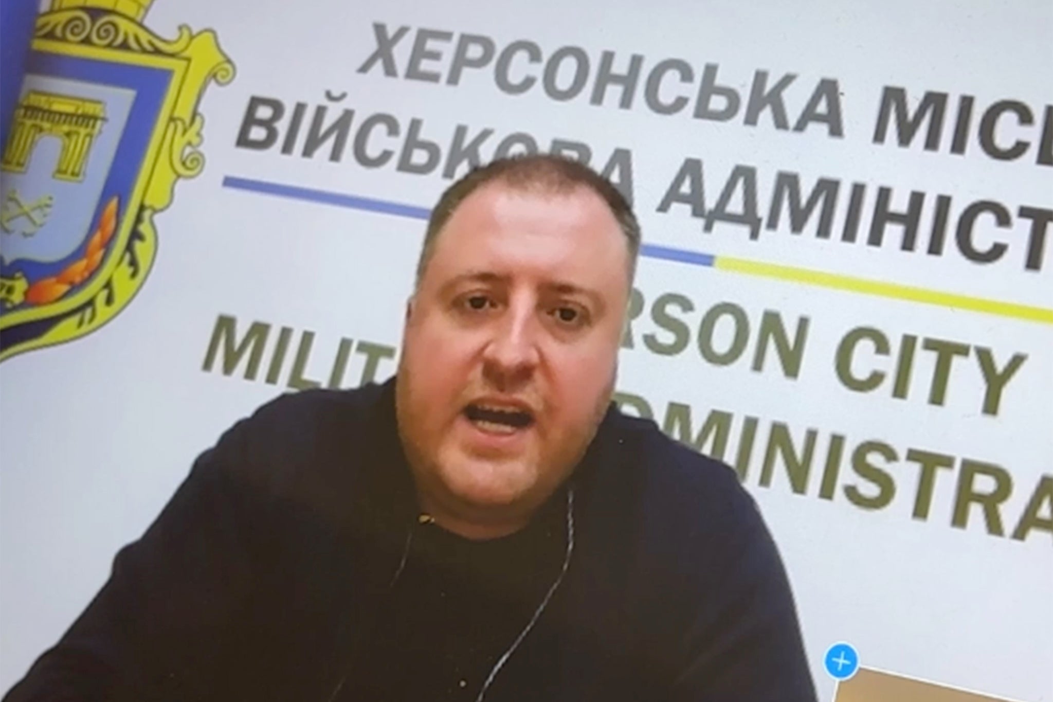 Roman Mrochko, šef grada Kherson