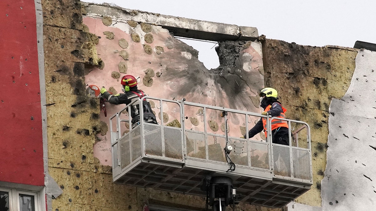 Šteta stambene zgrade u Moskvi