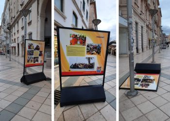 Izložbeni pano pao u centru Splita