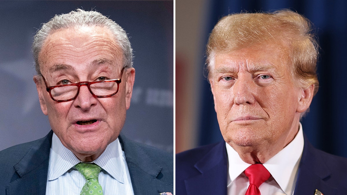 Schumer i Trump.