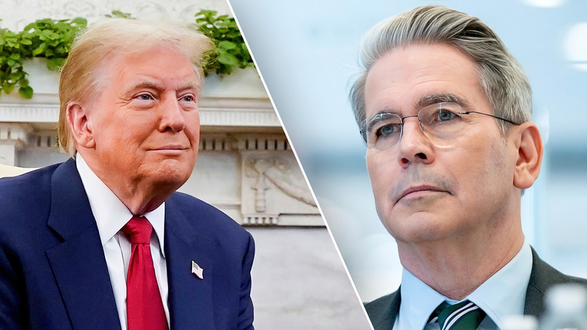 Donald Trump i Scott Bessent