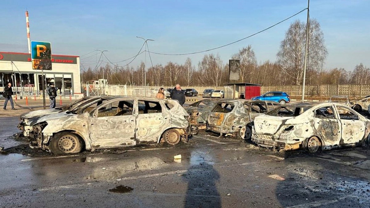 Oštećenje automobila nakon napada drona