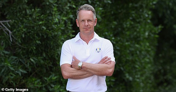 DUBAI, UNITED ARAB EMIRATES - JANUARY 19: 2025 European Ryder Cup Captain Luke Donald poses for a portrait on January 19, 2024 in Dubai, United Arab Emirates. (Photo by Richard Heathcote/Getty Images)