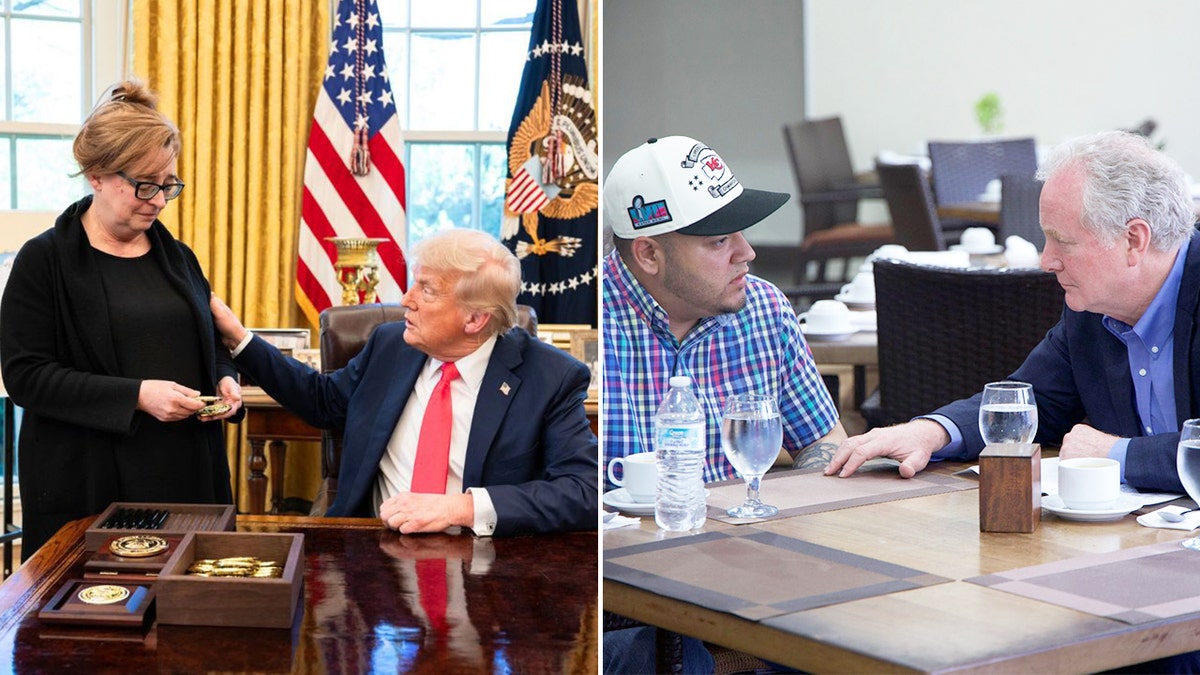 Trump, Patty Morin, Van Rollen