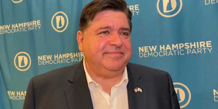 2028. Audicije za demokratsku predsjedničku nominaciju započinju dok Pritzker posjećuje New Hampshire