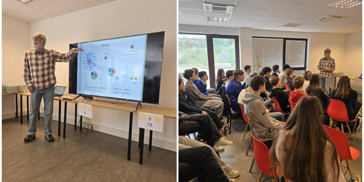 Slobodna Dalmacija – Je li Goran Senjanović u Dugopolju zapalio iskru za fiziku? Učenici doživjeli pravu znanstvenu avanturu