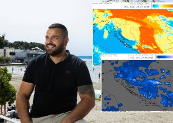 Slobodna Dalmacija – Upaljen meteoalarm za Dalmaciju! Najgore će biti ‘iza brda’, ali olujni oblaci vise i nad obalom; Evo kratkog pregleda