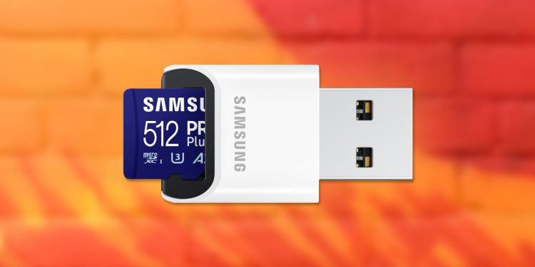 512 GB Samsung Pro Plus Micro SDXC kartica uključuje USB adapter za samo 29,99 USD