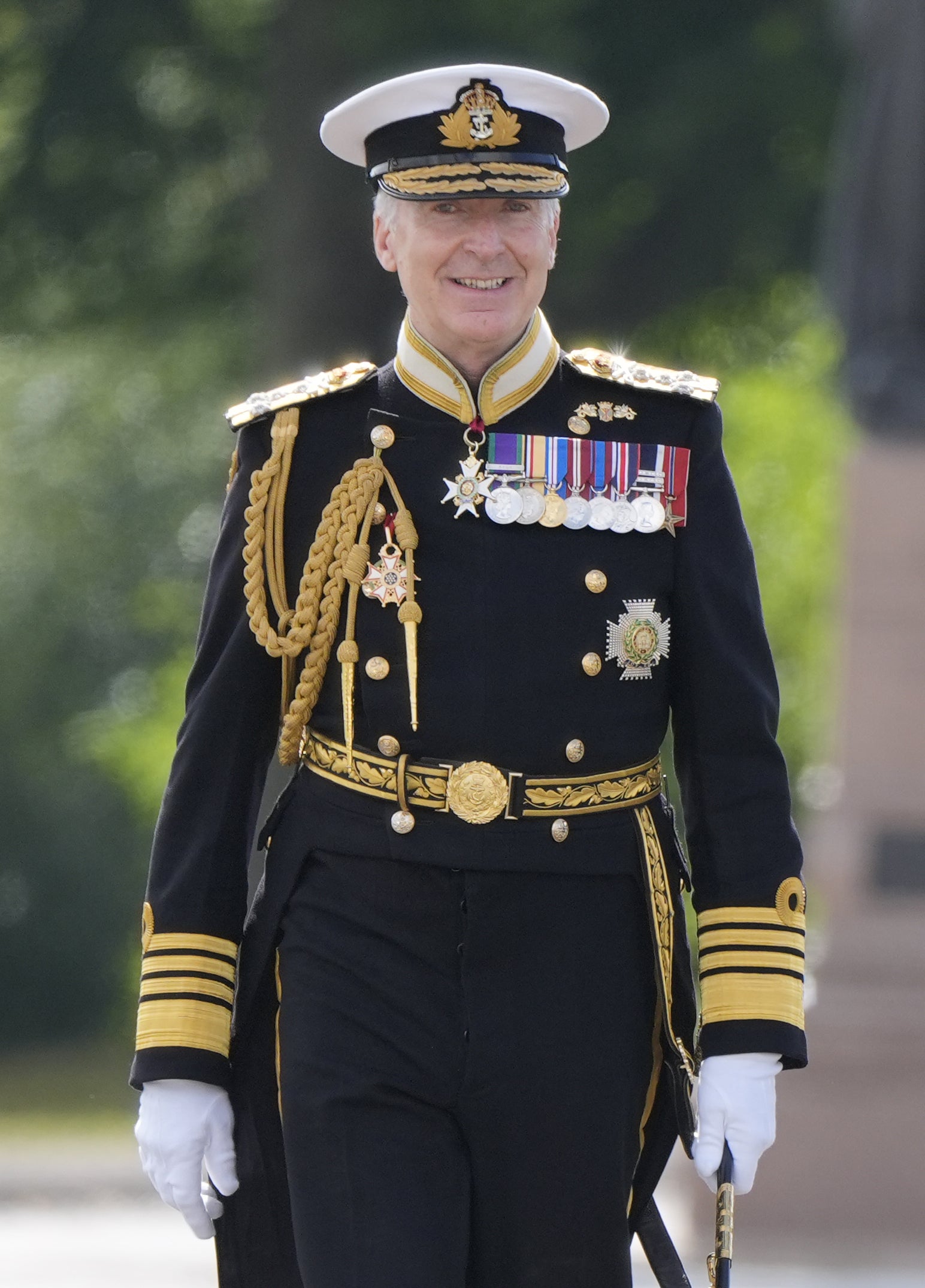 Šef obrambenog osoblja admiral sir Tony Radakin (Andrew Matthews/PA)