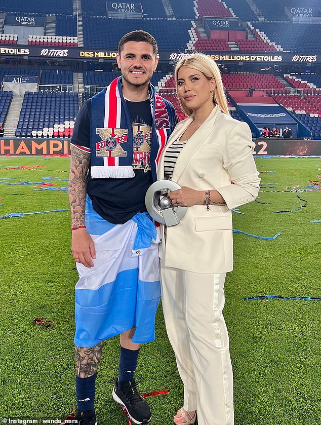 Their bitter divorce row rumbles on and in a recent appearance on the Argentine TV show LAM, Nara revealed Icardi had vowed to 'destroy' her when she asked for a divorce