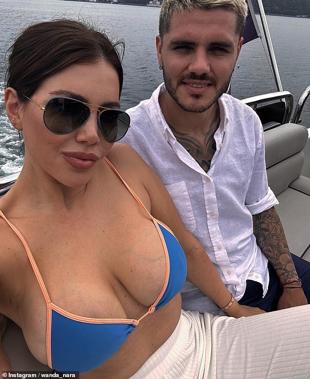 Nara, shared X-rated sex text messages from the Galatasaray striker after she told him it was over, with the 31-year-old forward begging for his estranged wife to take him back