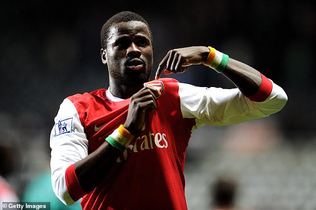 Mathis Eboue is the son of ex-Arsenal player Emmanuel, who had seven years at the Emirates
