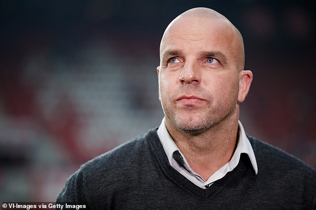 Van der Meyde, seen here during a Dutch Eredivisie match between FC Twente and Ajax at the Grolsch Veste in 2015, has appeared as a pundit on Dutch TV since retiring